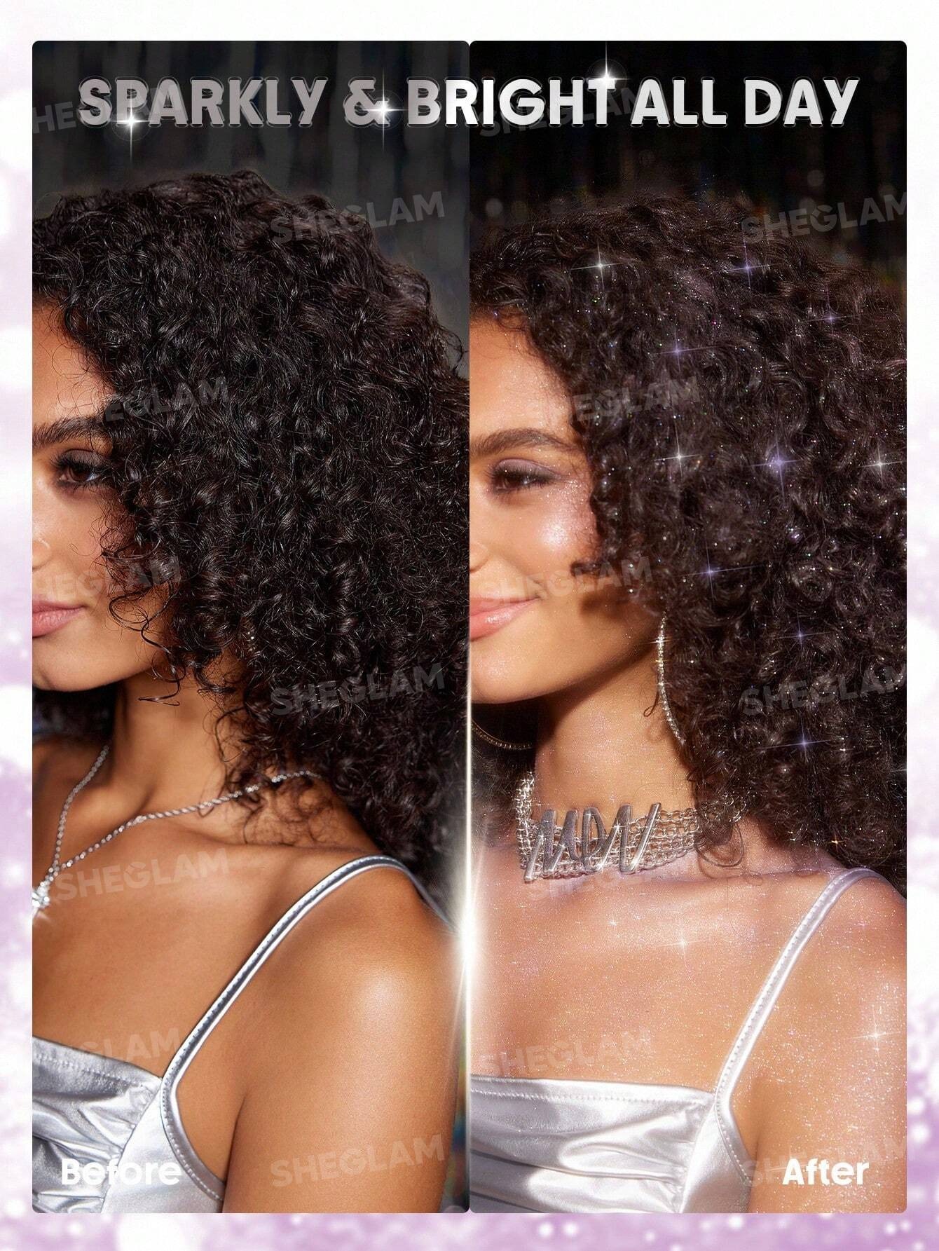 اسپری گلیتر و هایلایتر مو و بدن شیگلم رنگ Dance Queen - خ... 2 اسپری گلیتر و هایلایتر مو و بدن شیگلم رنگ Dance Queen - خ... - Image 2