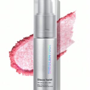 اسپری گلیتر و هایلایتر مو و بدن شیگلم رنگ Fairy Sugar - خ...