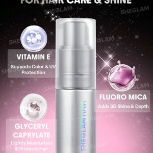 اسپری گلیتر و هایلایتر مو و بدن شیگلم رنگ Fairy Sugar - خ... 10 Disco Twist Hair Body Glitter Mist Fairy Sugar 4 اسپری گلیتر و هایلایتر مو و بدن شیگلم رنگ Fairy Sugar - خ...