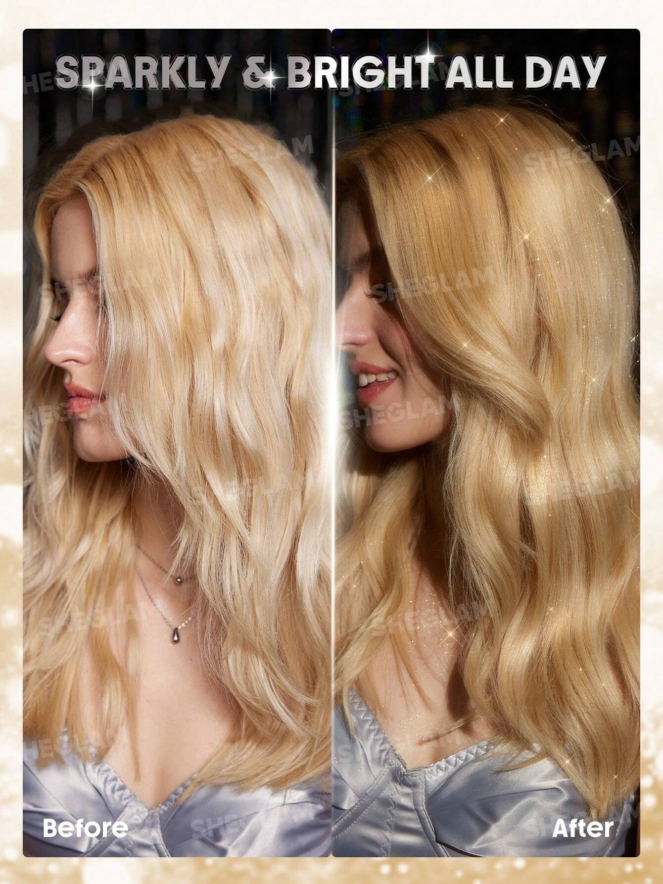 اسپری گلیتر و هایلایتر مو و بدن شیگلم رنگ Star Quality - ... 2 اسپری گلیتر و هایلایتر مو و بدن شیگلم رنگ Star Quality - ... - Image 2