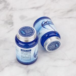 آمپول کلاژن و هیالورونیک اسید فارم استی Farm Stay آبرسان ... 8 Farmstay Collagen Hyaluronic Acid All in One Ampoule 250ml 4 آمپول کلاژن و هیالورونیک اسید فارم استی Farm Stay آبرسان ...