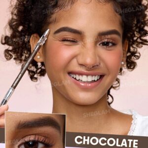 مداد ابرو شیگلم مدل تراشیدنی Fluff Line رنگ Chocolate - خ... 8 Fluff Line Eyebrow Pencil Chocolate 4 مداد ابرو شیگلم مدل تراشیدنی Fluff Line رنگ Chocolate - خ...