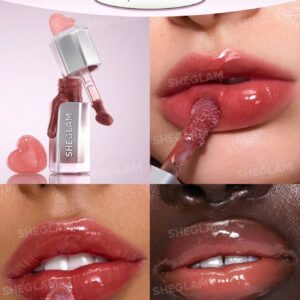 لیپ گلاس آینه ای شیگلم مدل Glass Lock Air Gloss رنگ Honey... 7 Glass Lock Air Gloss Honey Glaze 2 لیپ گلاس آینه ای شیگلم مدل Glass Lock Air Gloss رنگ Honey...