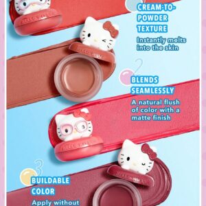 Hello Kitty｜SHEGLAM Coastal Charm Cream Blush Sun Suit 3 رژگونه کرمی شیگلم مدل هلو کیتی رنگ Sun Suit - خرید و بررس...