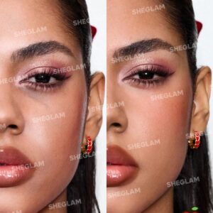 Hello Kitty｜SHEGLAM Cupid Cutie Powder Puff 5 پد پودری شیگلم مدل کیتی ست دو عددی