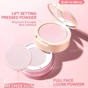 Alternative view of پودر فیکس دوطبقه شیگلم مدل مات و لیفت کننده پوست Bubblegu...