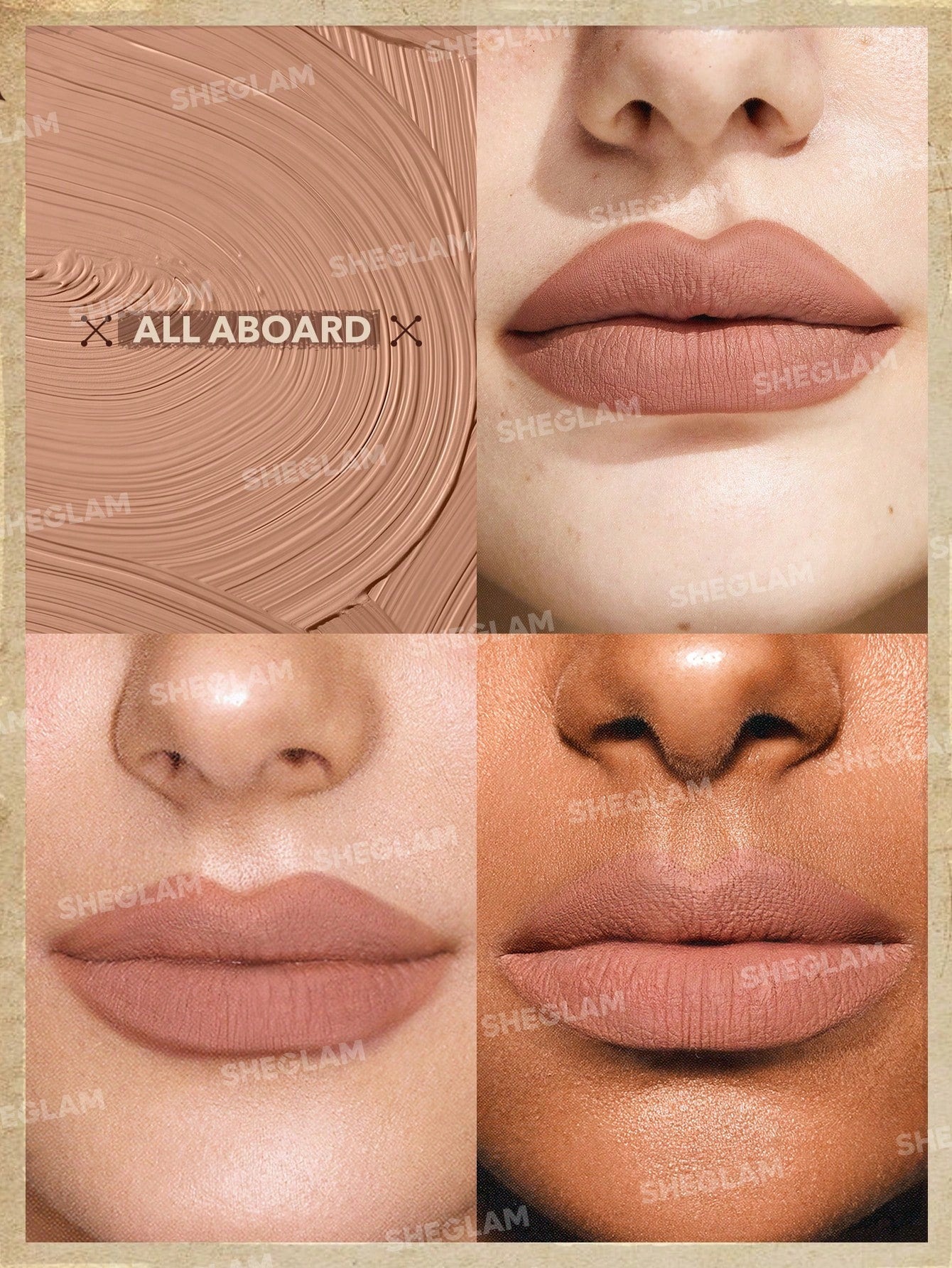 رژلب مایع مات شیگلم مدل All Aboard 3 رژلب مایع مات شیگلم مدل All Aboard - Image 3