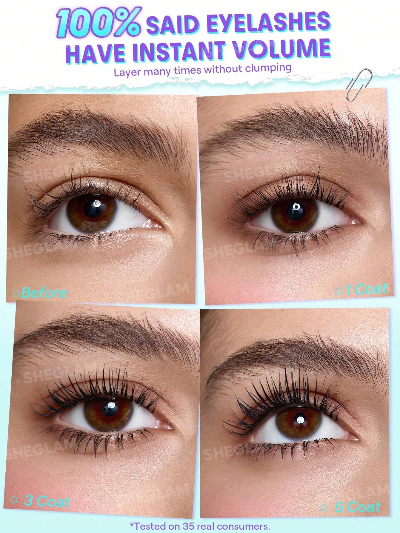 ریمل حجم دهنده و بلند کننده شیگلم مدل Lashlighter Mega Bo... 2 ریمل حجم دهنده و بلند کننده شیگلم مدل Lashlighter Mega Bo... - Image 2