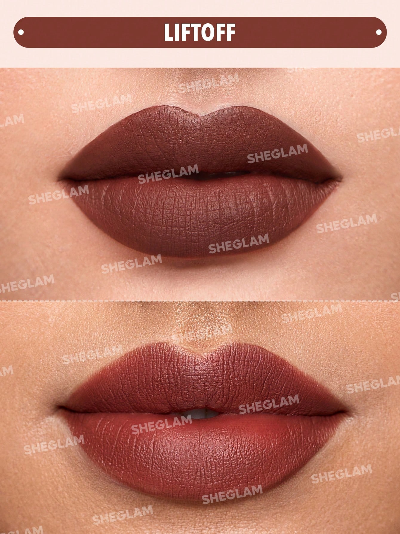 رژلب مایع مات شیگلم Matte Allure رنگ Liftoff - خرید و برر... 2 رژلب مایع مات شیگلم Matte Allure رنگ Liftoff - خرید و برر... - Image 2