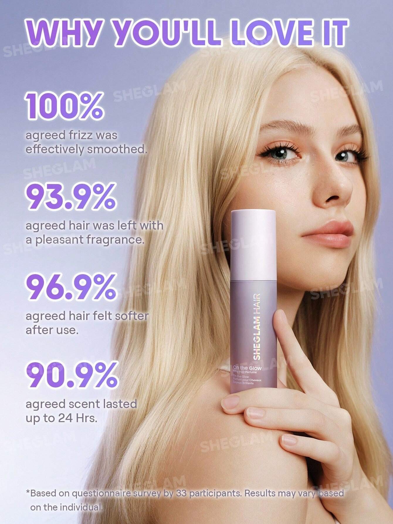 عطر مو شیگلم نرم کننده و ضدوز مدل on the glow حجم 50 میل ... 4 عطر مو شیگلم نرم کننده و ضدوز مدل on the glow حجم 50 میل ... - Image 4