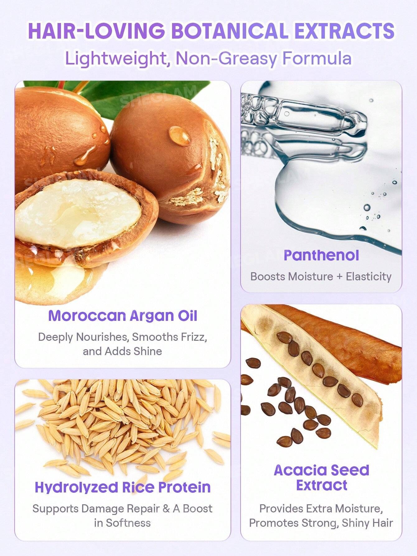 عطر مو شیگلم نرم کننده و ضدوز مدل on the glow حجم 50 میل ... 6 عطر مو شیگلم نرم کننده و ضدوز مدل on the glow حجم 50 میل ... - Image 6