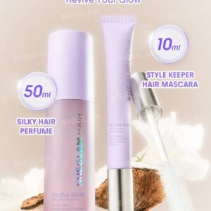 عطر مو شیگلم نرم کننده و ضدوز مدل on the glow حجم 50 میل ... 17 On The Glow Silky Hair Perfume 9 عطر مو شیگلم نرم کننده و ضدوز مدل on the glow حجم 50 میل ...