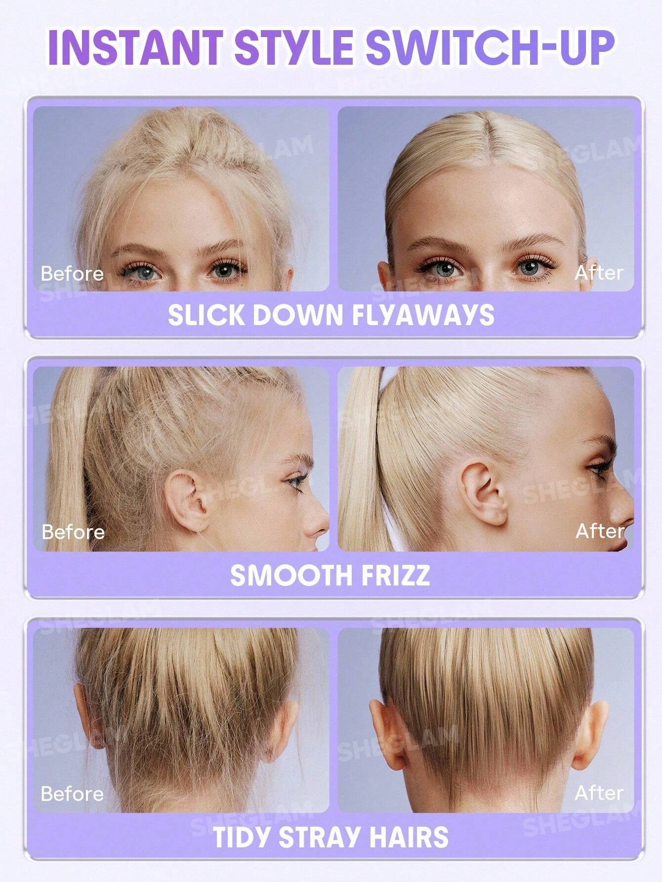 ریمل مو شیگلم حالت دهنده موهای خرد و ضد وز مدل on the glo... 2 ریمل مو شیگلم حالت دهنده موهای خرد و ضد وز مدل on the glo... - Image 2