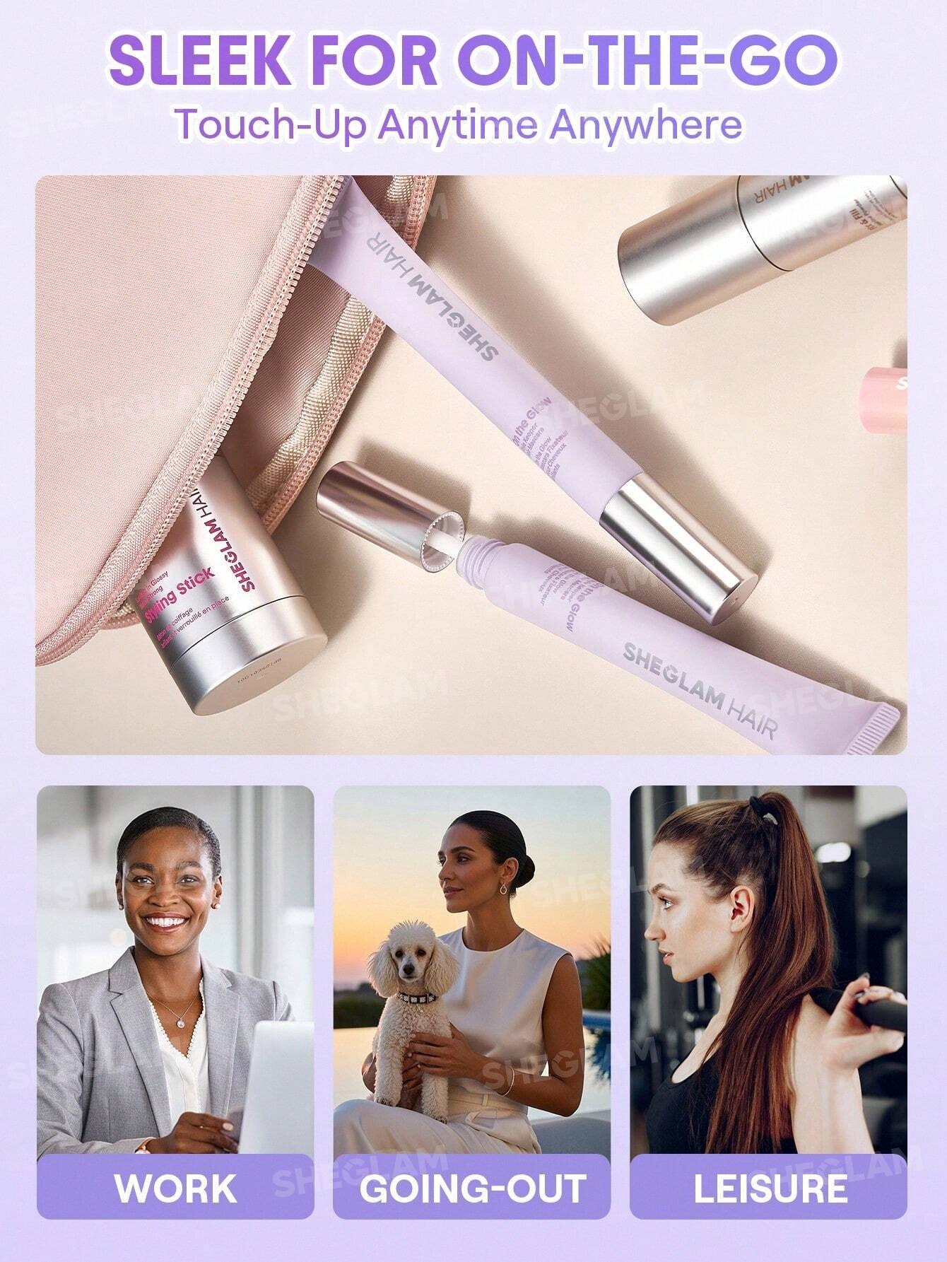 ریمل مو شیگلم حالت دهنده موهای خرد و ضد وز مدل on the glo... 7 ریمل مو شیگلم حالت دهنده موهای خرد و ضد وز مدل on the glo... - Image 7