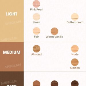 کانسیلر فول کاور شیگلم مدل Poof Gone رنگ Linen - خرید و ب... 9 Poof Gone Full Coverage Concealer Linen 4 کانسیلر فول کاور شیگلم مدل Poof Gone رنگ Linen - خرید و ب...