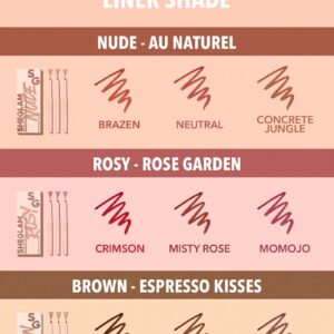 ست سه عددی خط لب شیگلم مدل Au Neturel 13 So Lippy Lip Liner Set Au Naturel 7 ست سه عددی خط لب شیگلم مدل Au Neturel