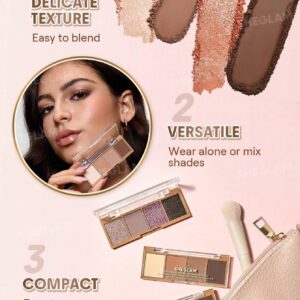 سایه 4رنگ شیگلم Essentials Pocket مدل Fortune - خرید و بر... 8 The Essentials Pocket Eyeshadow Palette Fortune 4 سایه 4رنگ شیگلم Essentials Pocket مدل Fortune - خرید و بر...