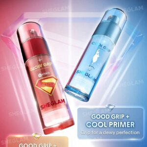 پرایمر براق کننده پوست شیگلم مدل سوپرمن Good Grip Glow ll... 14 The Superman SHEGLAM Good Grip Glow Illuminating Primer 7 پرایمر براق کننده پوست شیگلم مدل سوپرمن Good Grip Glow ll...