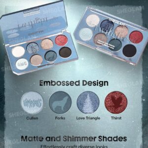 پالت سایه شیگلم از کالکشن Twilight saga 9 The Twilight Saga X SHEGLAM Eternal Love Palette 3 پالت سایه شیگلم از کالکشن Twilight saga