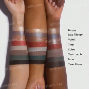 پالت سایه شیگلم از کالکشن Twilight saga 12 The Twilight Saga X SHEGLAM Eternal Love Palette 6 پالت سایه شیگلم از کالکشن Twilight saga