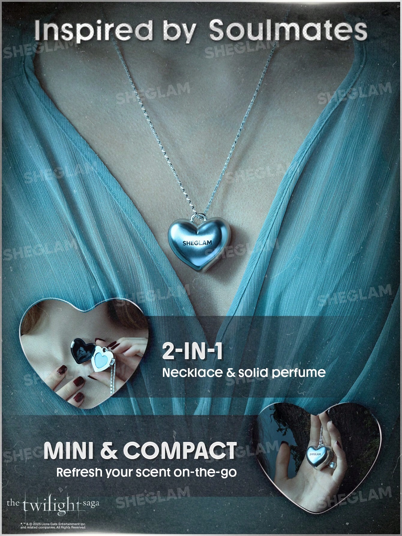 گردنبند عطر شیگلم از کالکشن Twilight saga 4 گردنبند عطر شیگلم از کالکشن Twilight saga - Image 4