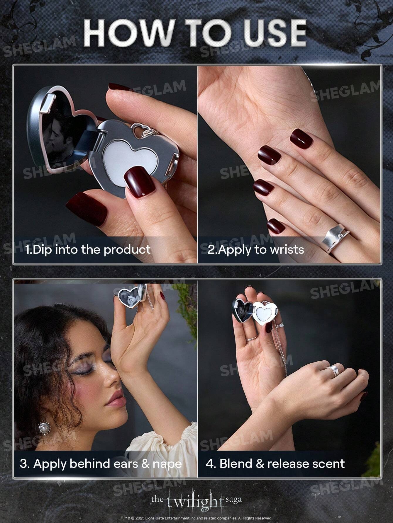 گردنبند عطر شیگلم از کالکشن Twilight saga 5 گردنبند عطر شیگلم از کالکشن Twilight saga - Image 5